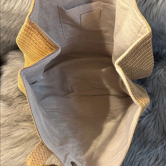 Btb Los Angeles Beige Tote Bag - Picture 4 of 9